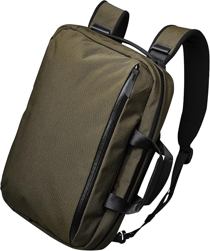 ALPAKA Elements Tech Brief Pro 12L -3-in-1 Recycled Fabric Laptop Briefcase by ALPAKA