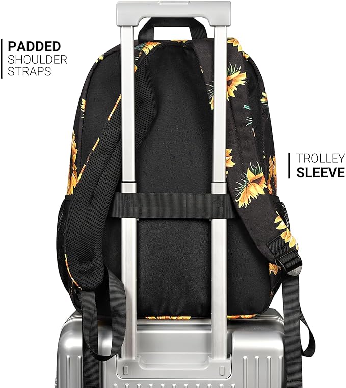 ZORFIN 26L Backpack for College, and Travel: Water Resistant Bookbag - Image 4