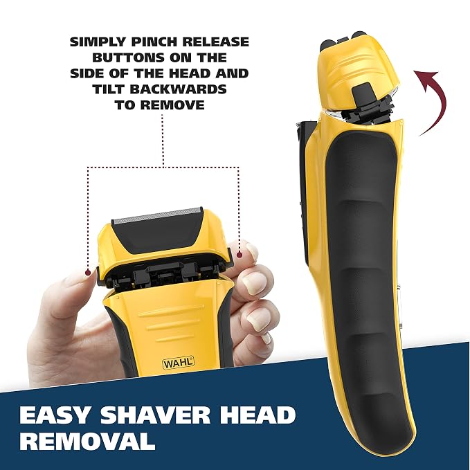 Wahl 7061-100 LifeProof Rechargeable WaterProof Wet/Dry Lithium-ion Shaver - Image 8