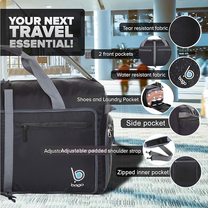 Bago Big XXL Foldable Duffel Bags - Image 3