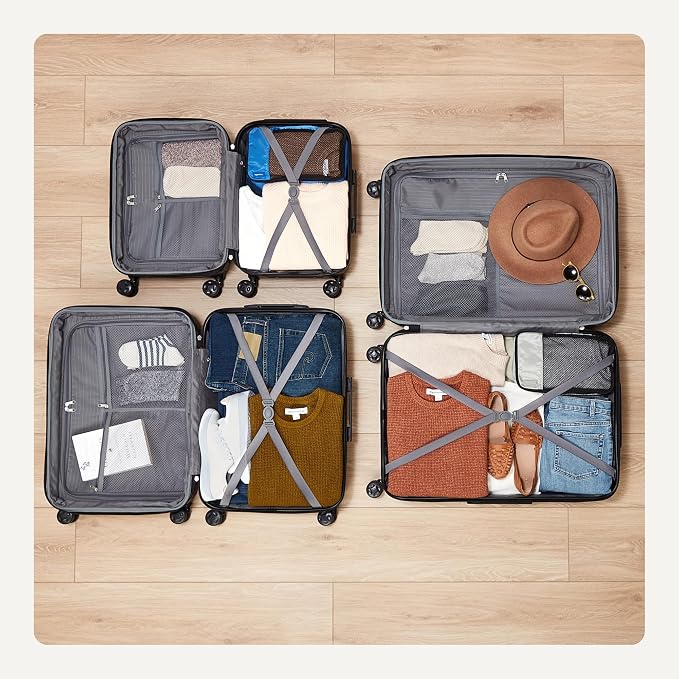 Amazon Basics 2-Piece Set, Hardshell Suitcases - Image 4