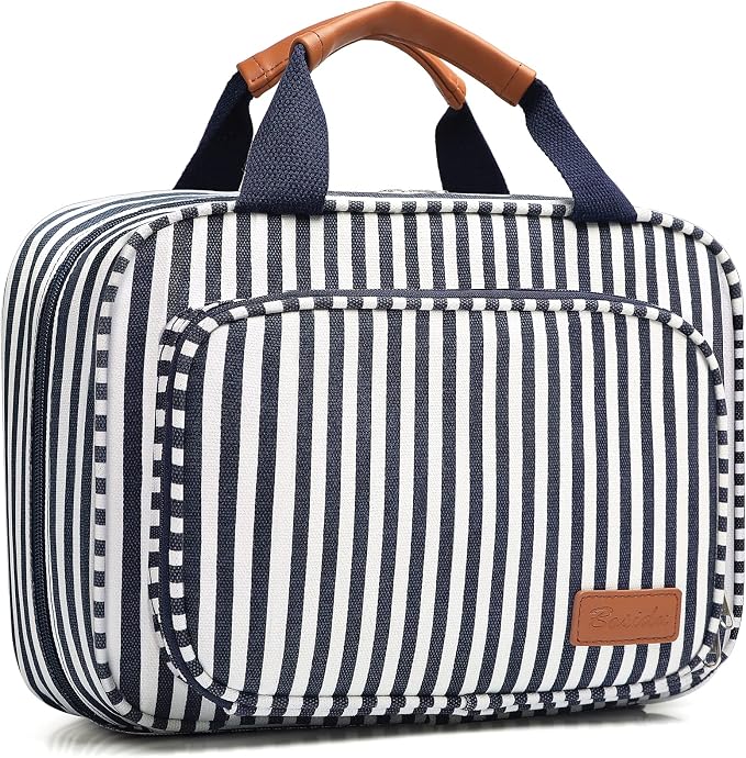 Hanging Travel Toiletry Bag, Large Capacity Cosmetic Travel Toiletry Organizer by Bosidu