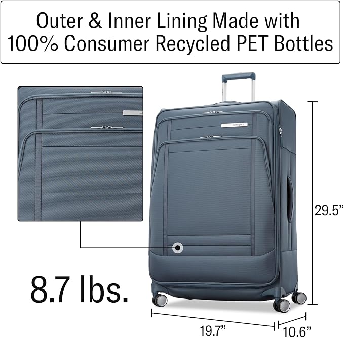 Samsonite UpLIFT Lightweight Large Checked Softside Luggage - Image 5