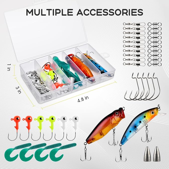 Fishing Rod and Reel Combo Telescopic Pole Set - Image 6