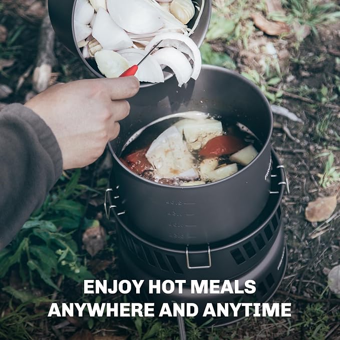 Fire Maple Versatile Outdoor Cooking Set Gas Stove Aluminum, Compact & Durable - Image 3