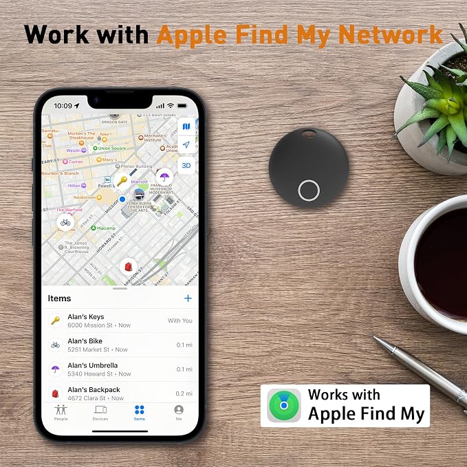 Air Tracker Tags, Smart Bluetooth Tracker, Compatible - Image 2