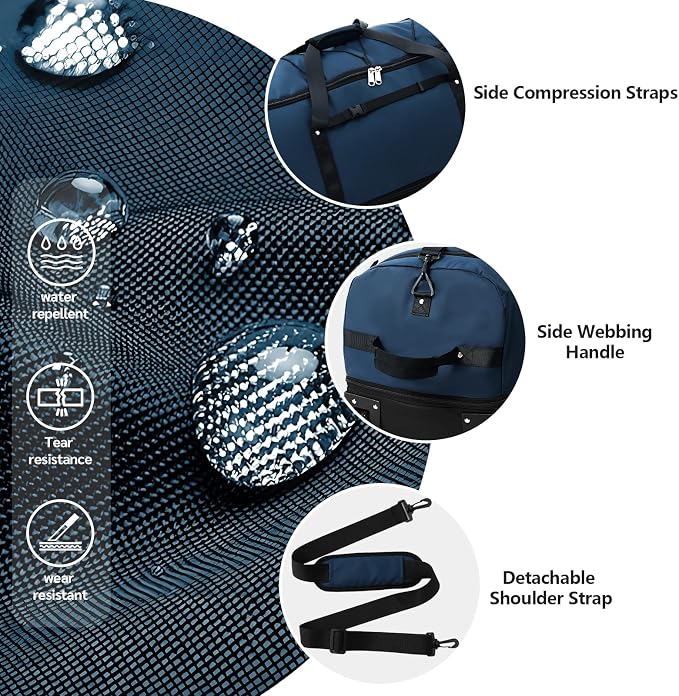 CONTAIL 32" Soft-Sided Rolling Duffle Bag - Image 5