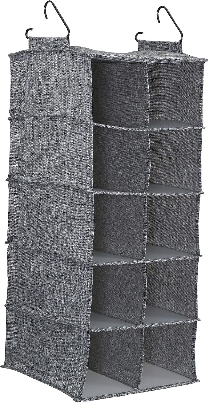 Household Essentials 10 Pocket Hanging Shoe Closet Organizer by HouseholdEssentials