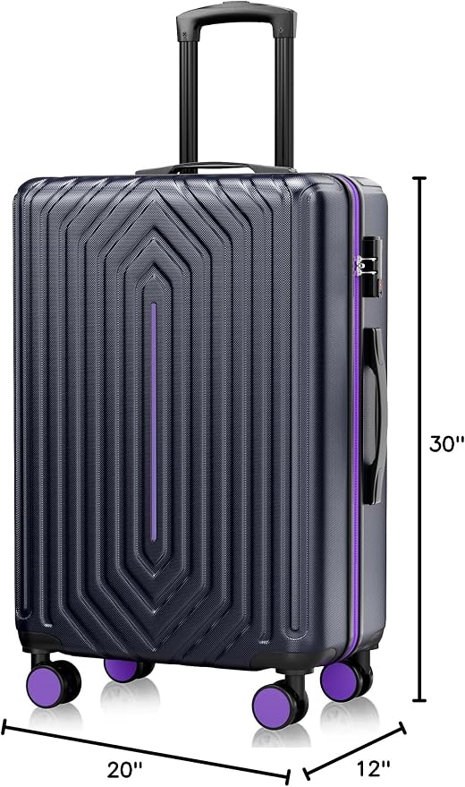 28 inch Luggage Hardside and Lightweight Suitcase - Image 7