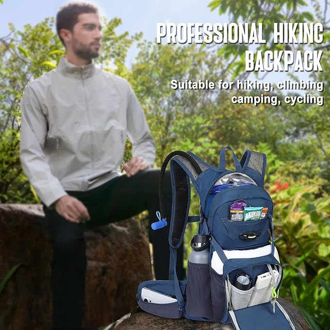 N NEVO RHINO Hydration Backpack, 18L Multipurpose Hiking Backpack - Image 4