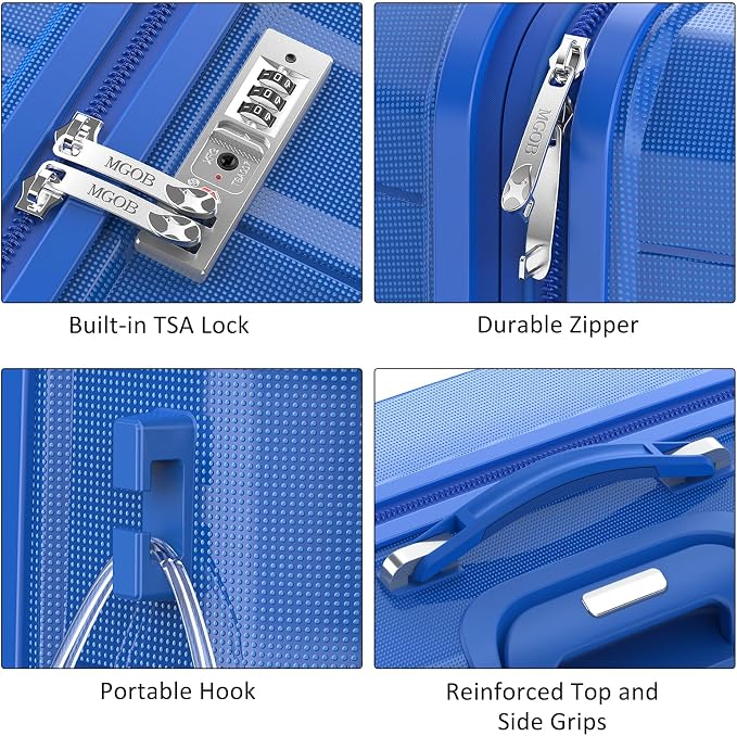 Luggage Sets 3 Piece, Hard Shell Luggage Sets - Image 6