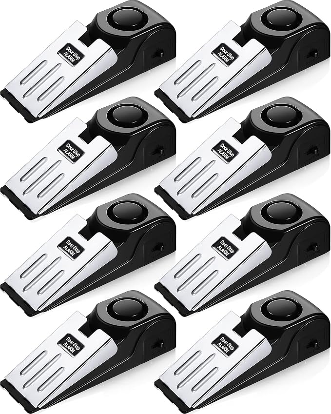 8 Pieces Door Stop Alarm Door Stopper by Ajaredlulu