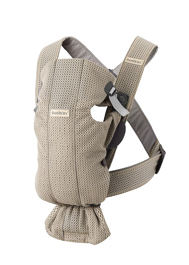 BabyBjörn Baby Carrier Mini, 3D Mesh Newborn Carrier, Easy-to-Use by BabyBj%C3%B6rn