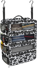 Suitcase Organizer, Travel Luggage Organizer Portable Hanging Travel Shelves by Unknown
