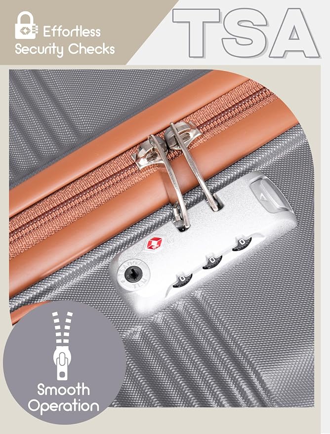 Luggage Sets 5 Piece, Suitcases - Image 4
