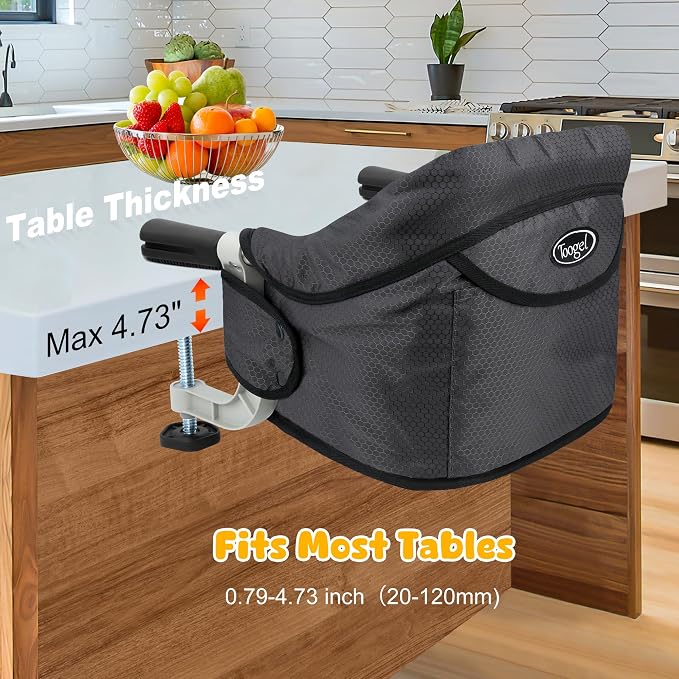 Hook On Chair, Safe and High Load Design, Fold-Flat Storage and Tight Fixing - Image 2