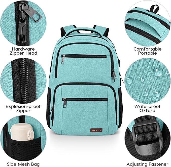 Backpack for Girls Women, School Backpack for Teen Boys, Lightweight Casual - Image 3