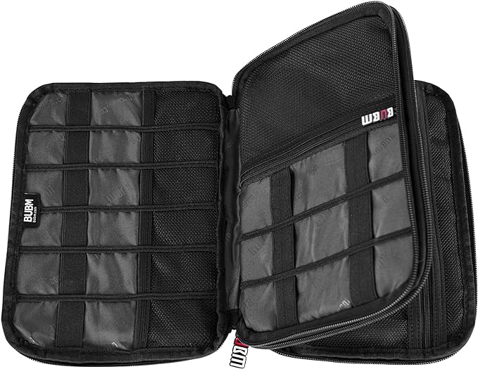 BUBM Double Layer Electronic Accessories Organizer, Travel Gadget Bag - Image 2