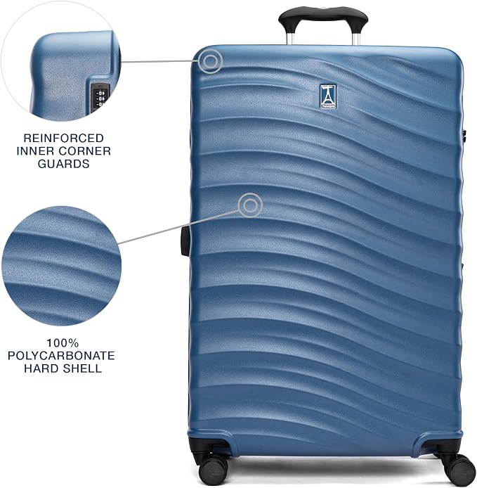 Travelpro Maxlite Air V2 Hardside Expandable Checked Luggage, 8 Spinner Wheels - Image 3