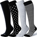 LEVSOX Compression Socks for Pregnant Women 20-30 mmHg Knee High Cute Funny by Levsox