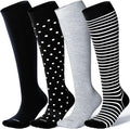 LEVSOX Compression Socks for Pregnant Women 20-30 mmHg Knee High Cute Funny by Levsox