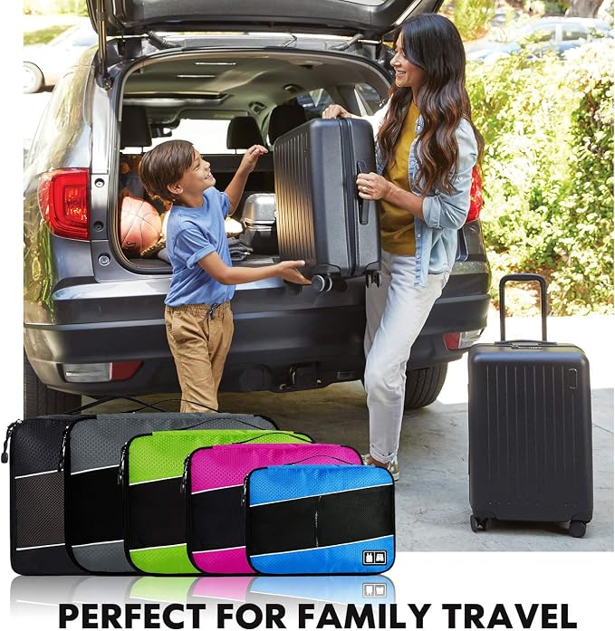 Packing Cubes Luggage Bags Organizer Durable Travel Accessories - Image 7