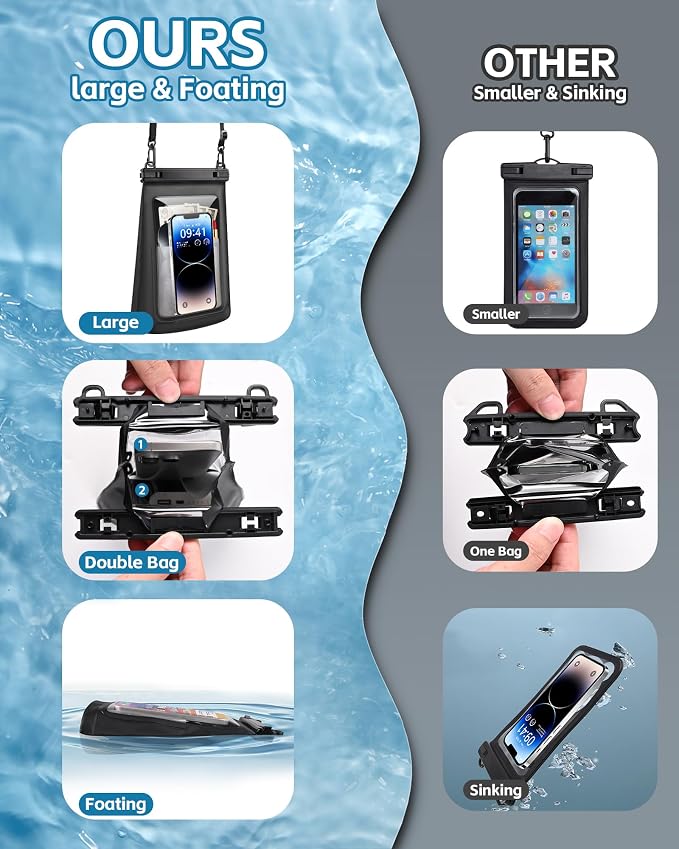 2L Large Waterproof Phone Pouch - Image 4