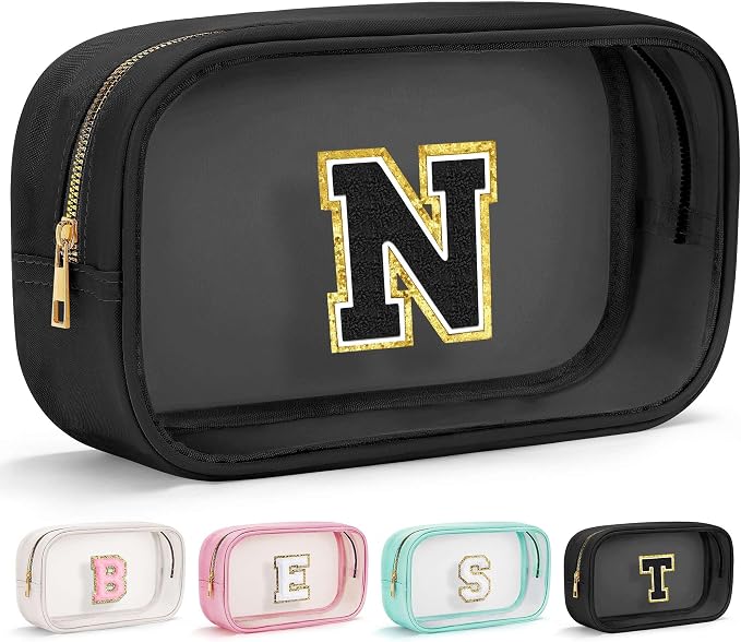 YOOLIFE Initial Travel Makeup Bag Pouch by YOOLIFE