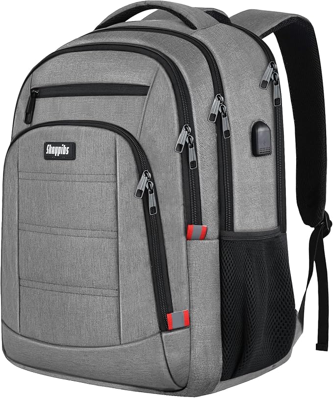 Backpack for Men Women, Travel School Backpacks for Teen Boys, Bookbag by Skaypibs