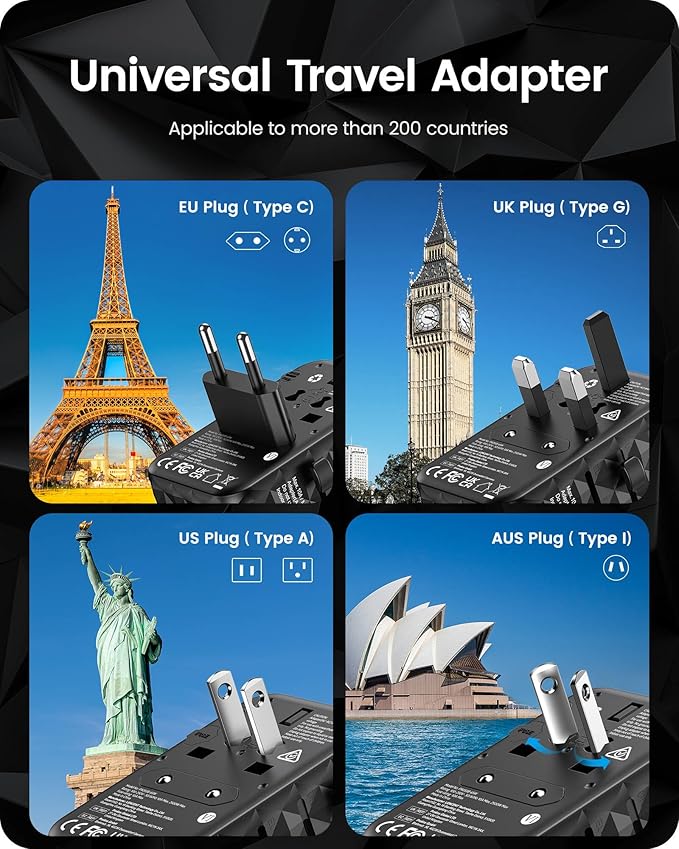 LENCENT 65W GaN International Travel Adapter - Image 2