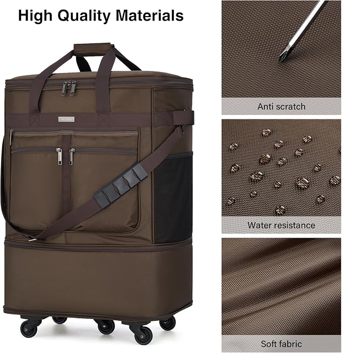 MILADA Expandable Luggage Bags for Travel Foldable Suitcase - Image 7