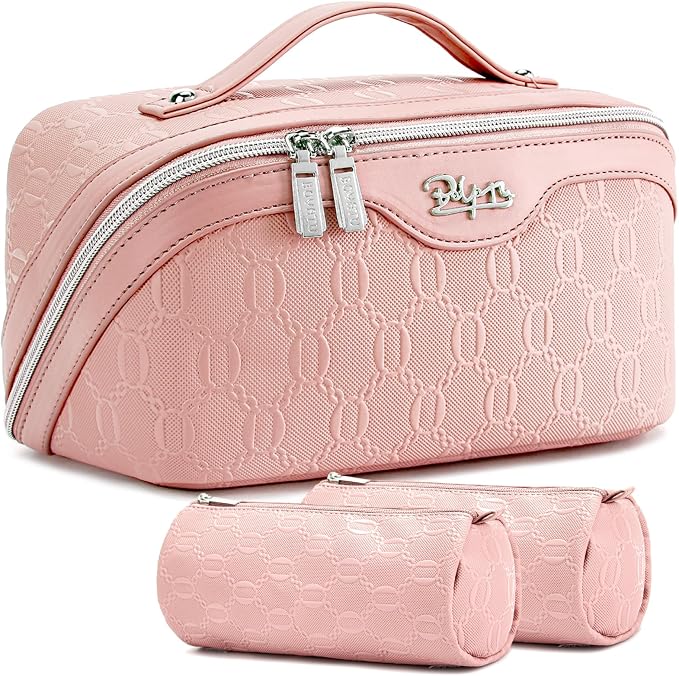 BOYATU Travel Makeup Bag for Women: Cosmetic Organizer Bag by BOYATU