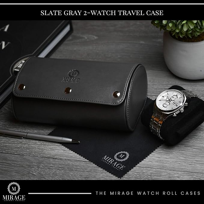 2 Watch Roll Travel Case for Men - Image 5
