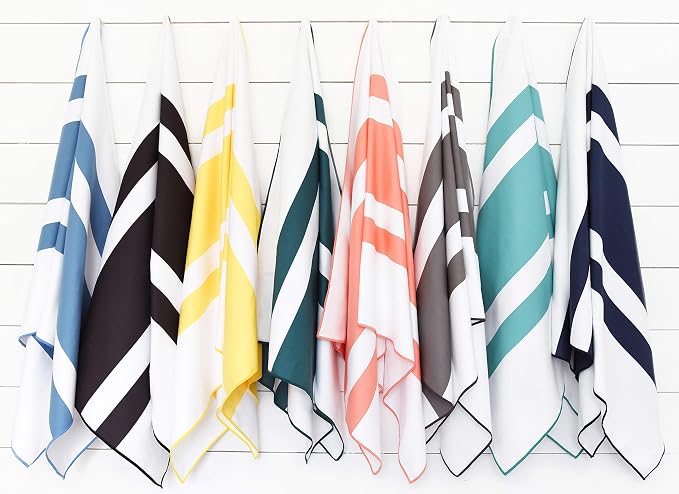 Coral Microfiber Beach Towel by Laguna Beach Textile Co - Image 6