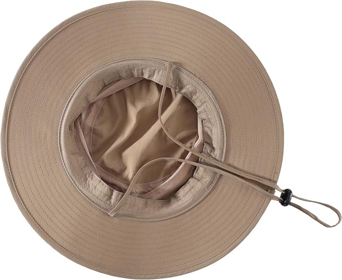 Home Prefer UPF 50+ Men's Sun Hat Wide Brim Bucket Hat UV Protection Hat - Image 6
