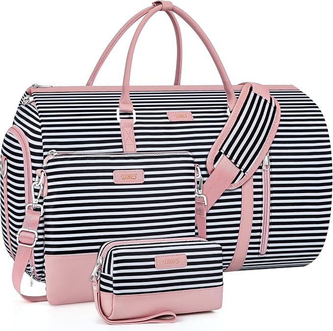 Convertible Garment Duffel Bag for Travel by TIBES