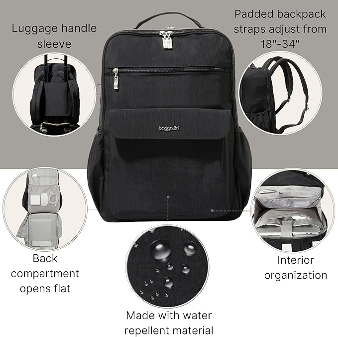 Baggallini Everyday Laptop Backpack - Image 2