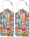 2 Pack Landmark Sticker Luggage Tags by South+Feather
