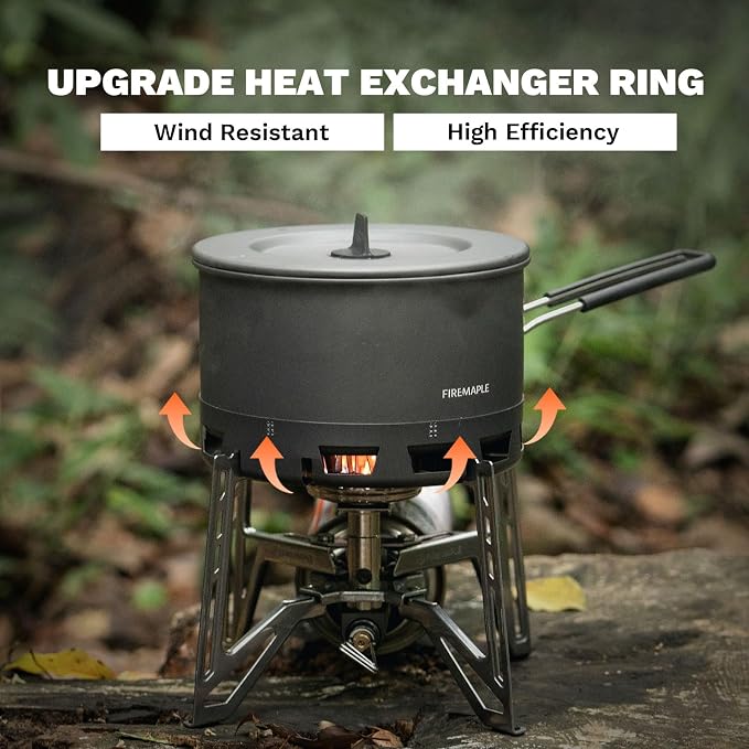 Fire-Maple Petrel Ultralight Pot- High Efficiency Aluminum Camping and - Image 4