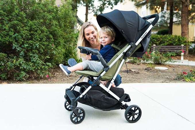 Joovy Kooper Lightweight Baby Stroller Featuring Removable, Swing-Open Tray - Image 2