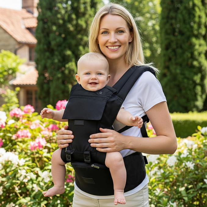 Baby Carrier Newborn to Toddler, 6-in-1 Baby Carrier - Image 7