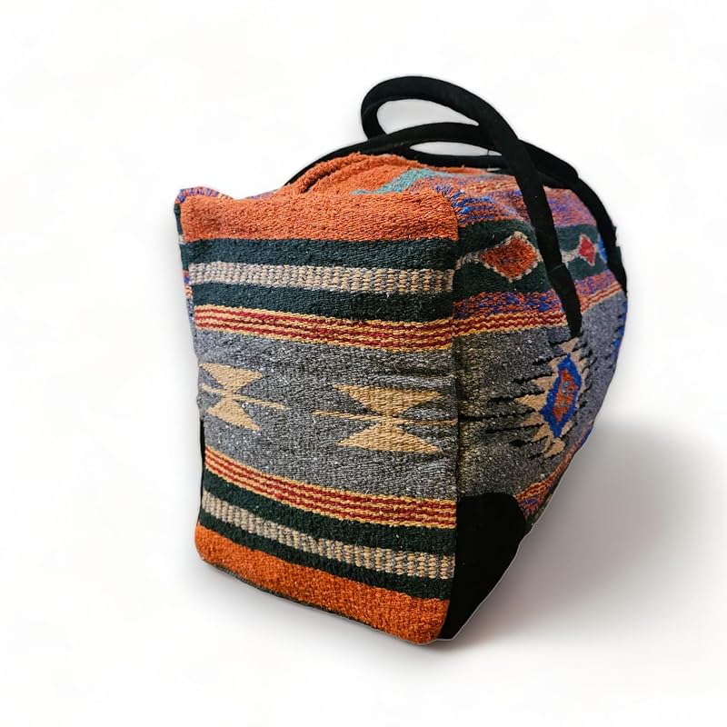 Southwestern Large Weekender Travel Bag Western Duffle Bag Boho Travel Bag - Image 4