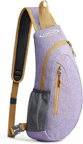 G4Free Sling Bag for Men Women, Small Crossbody Backpack Lightweight Chest by G4Free