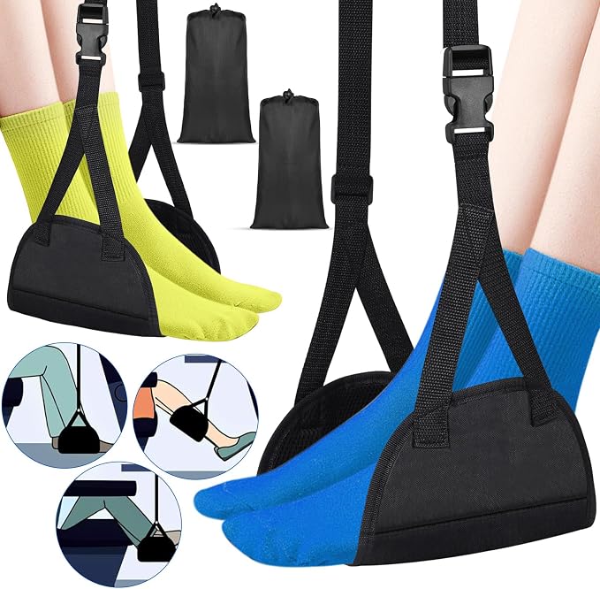 Airplane Footrest Hammock, Foot Hammock - Image 7