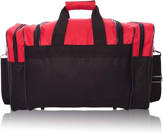 DALIX 17" Blank Duffle Bag Duffel Bag Travel Size Sports Durable Gym Bag - Image 4