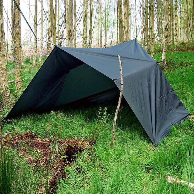KALINCO Waterproof Camping Tarp Tent Hammock Rain Fly, 10X10FT/10X15FT - Image 7