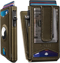 Airtag Wallet for Men, with Money Clip Gift Boxed, Slim Front Pocket Wallet by Miyozi
