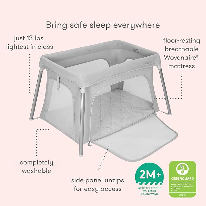 Newton Baby Compact Travel Crib & Play Yard | Breathable & Washable Mattress - Image 7
