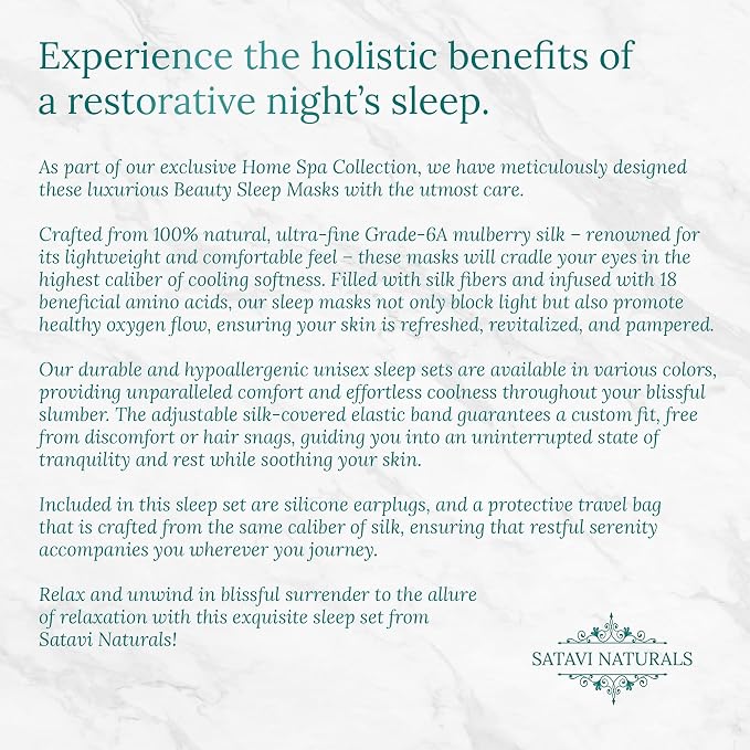 Mulberry Soft Silk Eye Mask for Sleeping - Image 7