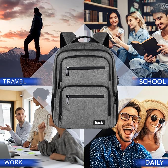 Travel Laptop Backpack, Business Carry on Backpack Flight Approved Backpack - Image 5